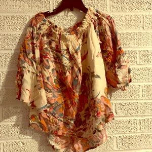 Girls cold shoulder shirt